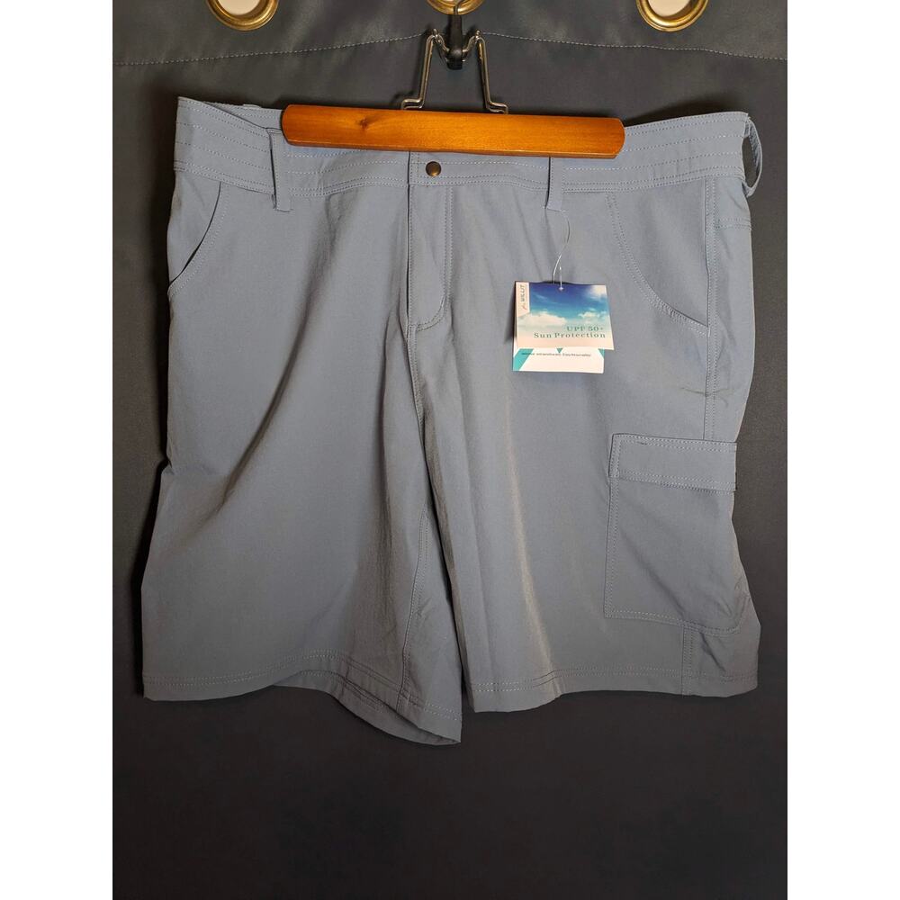Willit - 12 - Swimwear - Powder Blue - Quick Dry Board Shorts, UPF 50+, Pockets